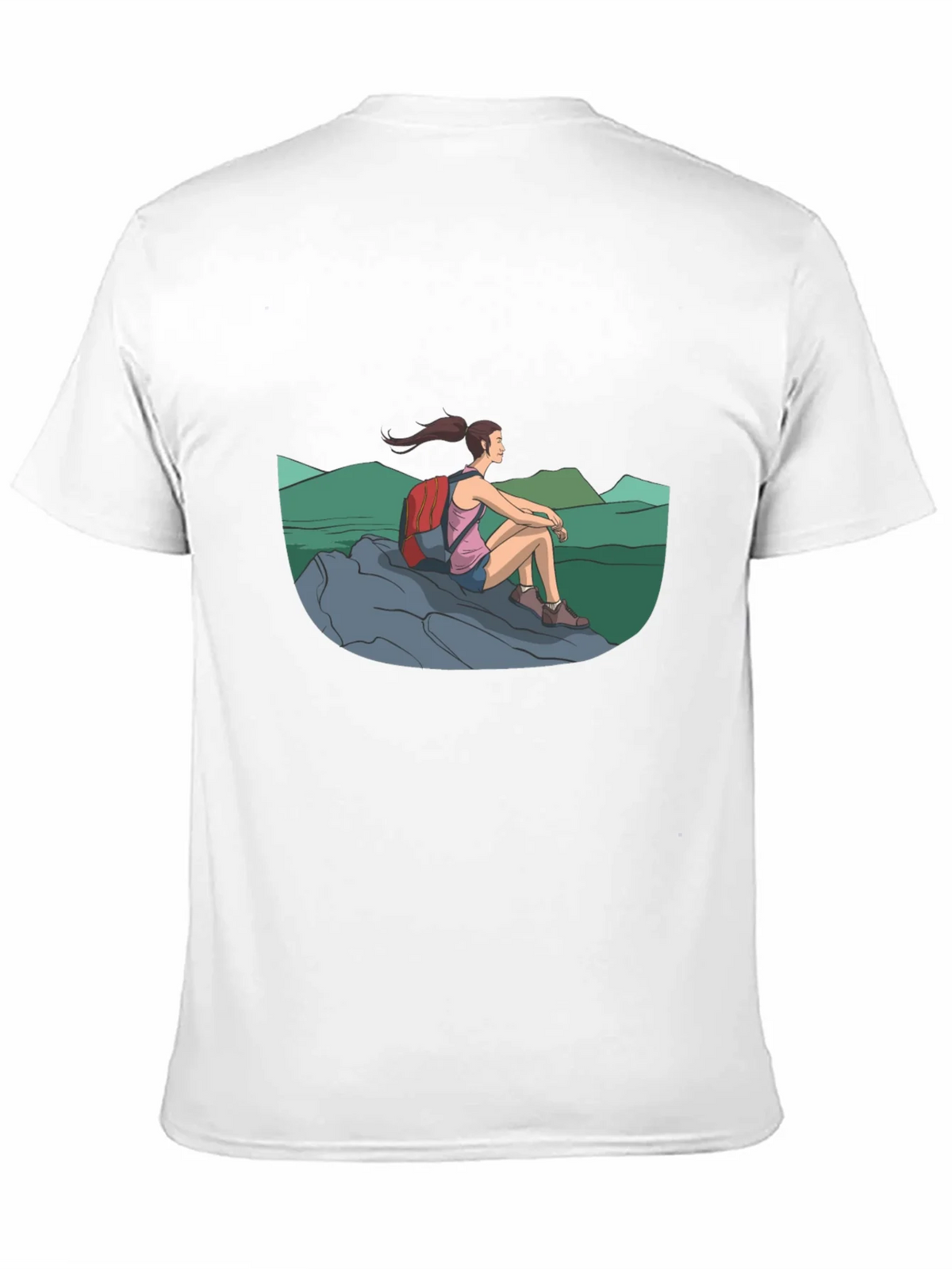 Hiker Graphic Tee - Adventure Awaits! product image 2