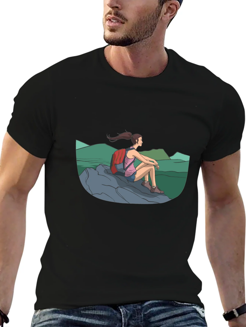 Hiker Graphic Tee - Adventure Awaits! product image 8