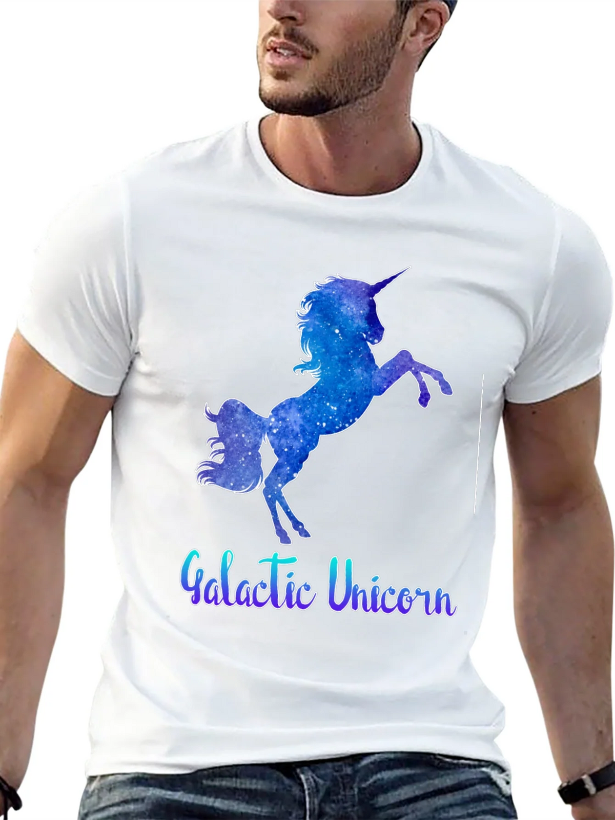 Galactic Unicorn Graphic T-Shirt - Stylish & Unique product image 4