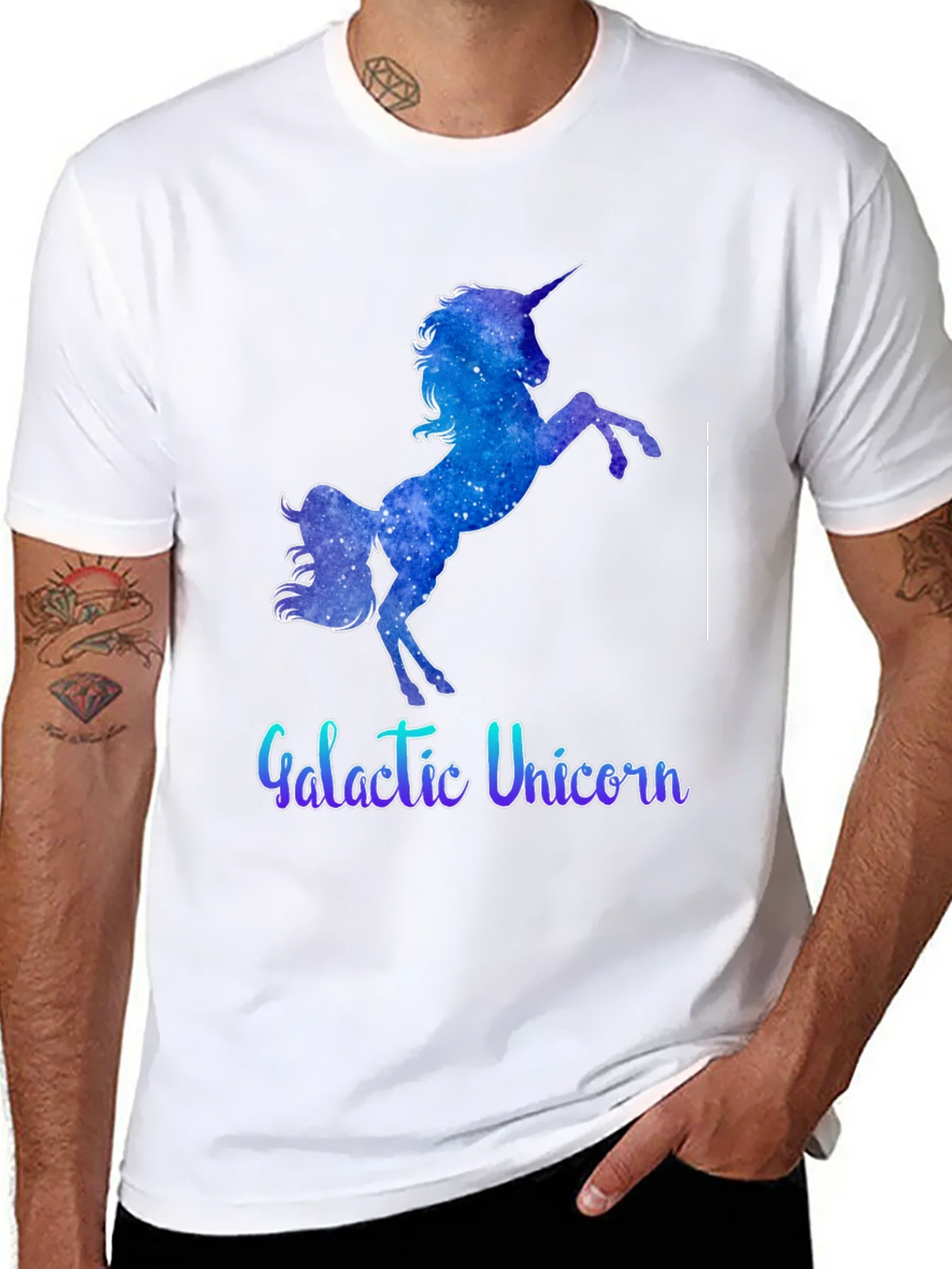 Galactic Unicorn Graphic T-Shirt - Stylish & Unique product image 10