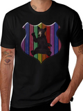Rainbow Bear Shield Graphic T-Shirt product image 1