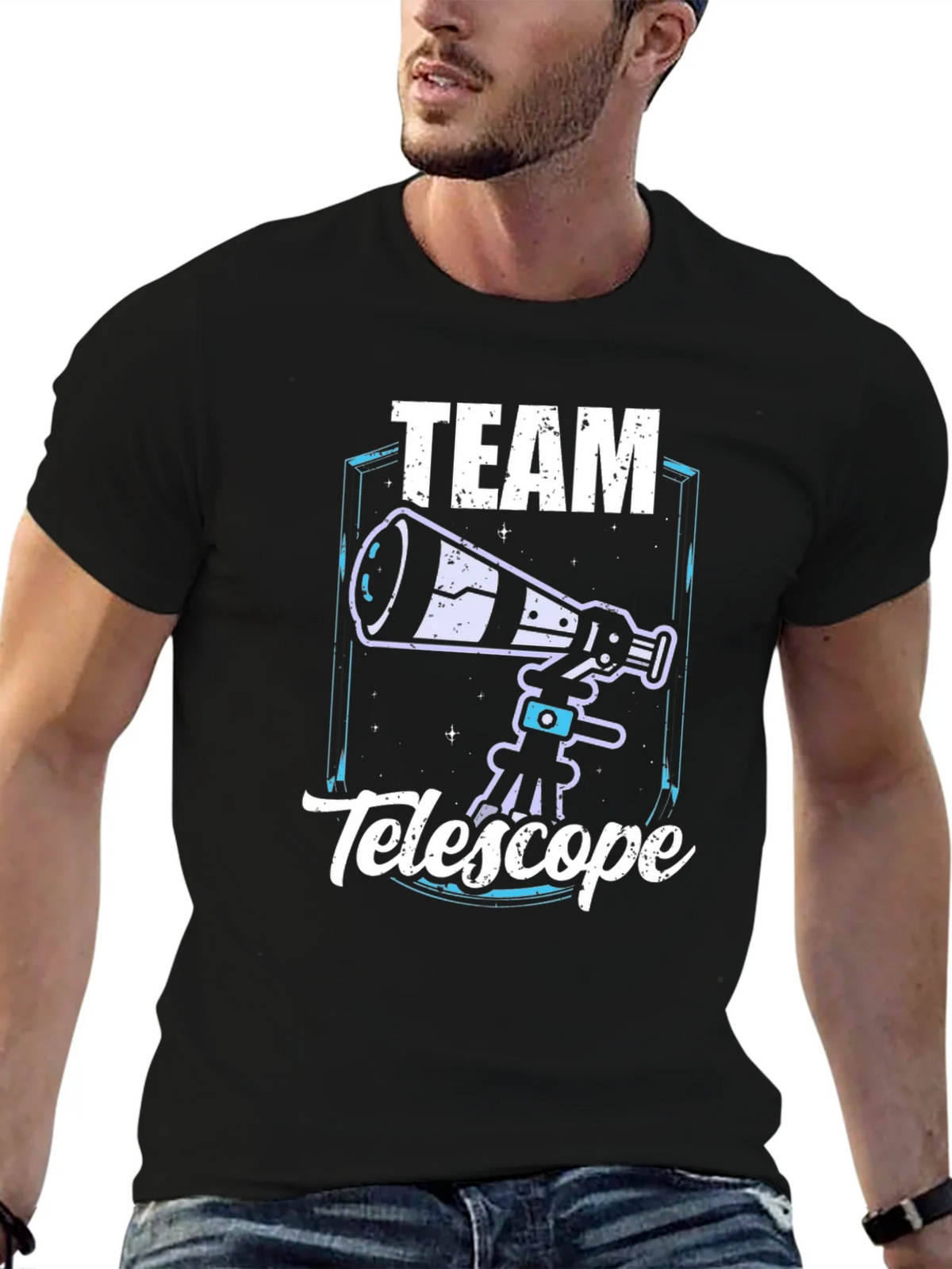 Team Telescope Graphic T-Shirt - Space & Science Tee product image 9