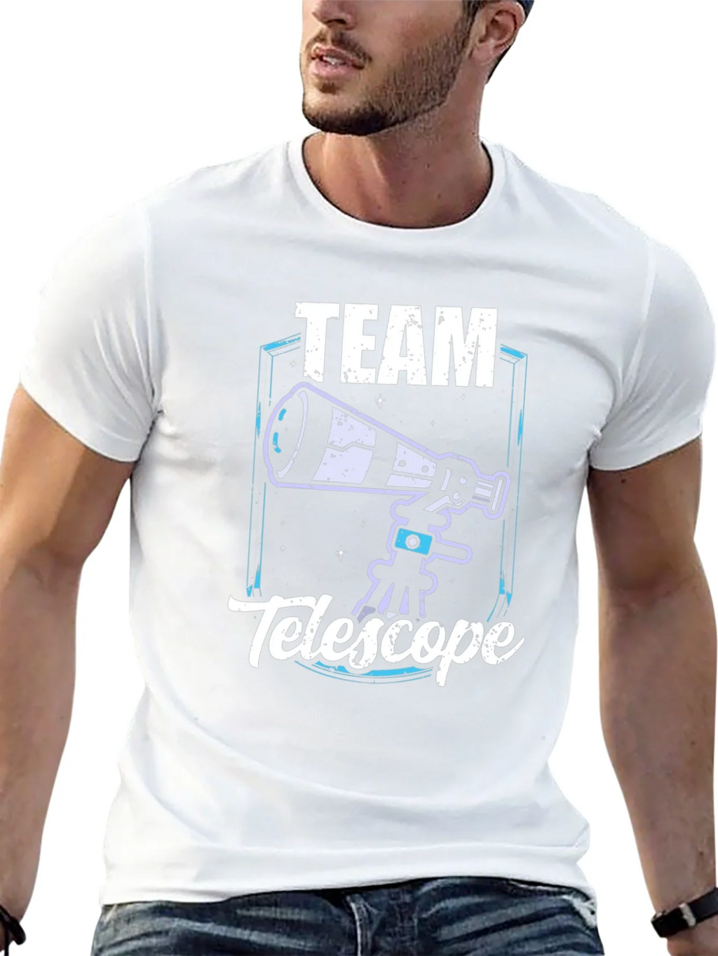 Team Telescope Graphic T-Shirt - Space & Science Tee product image 4