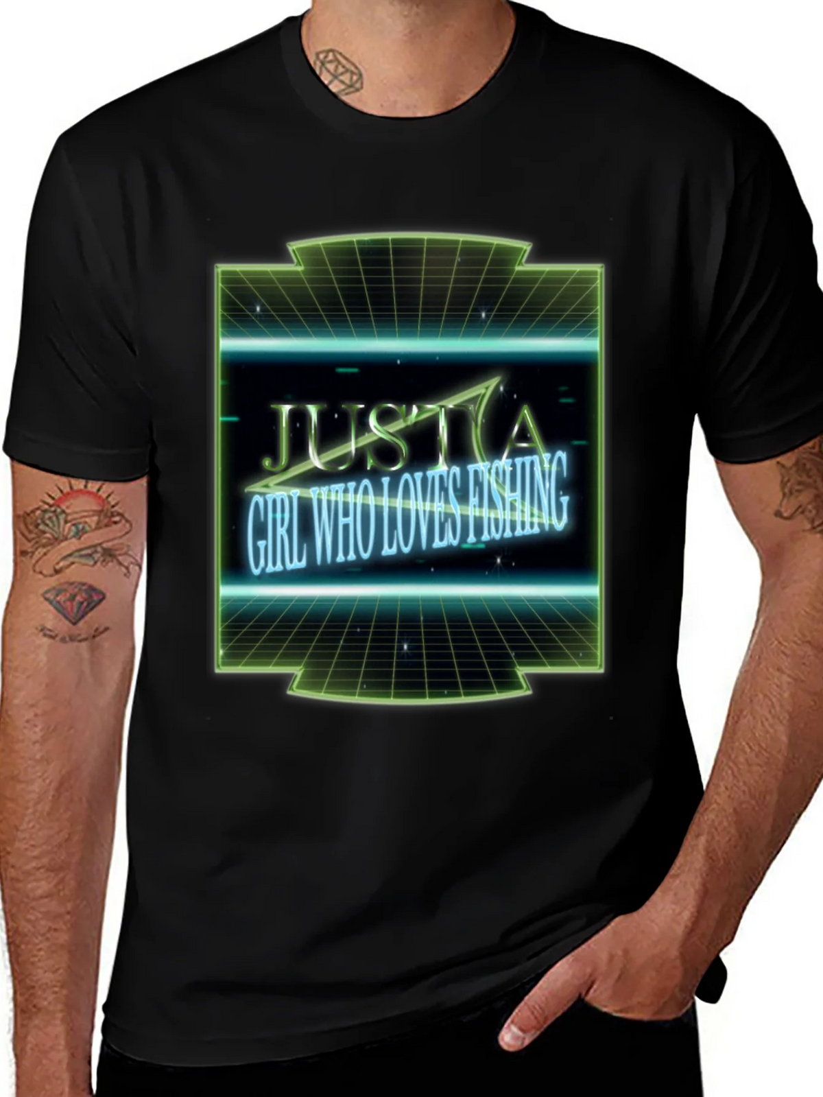 Fishing Lover Graphic T-Shirt product image 1