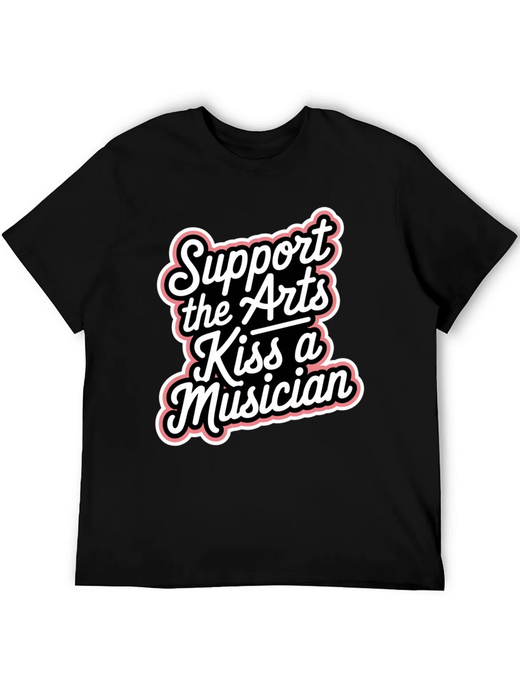 Support the Arts Kiss A Musician Graphic Tee product image 8