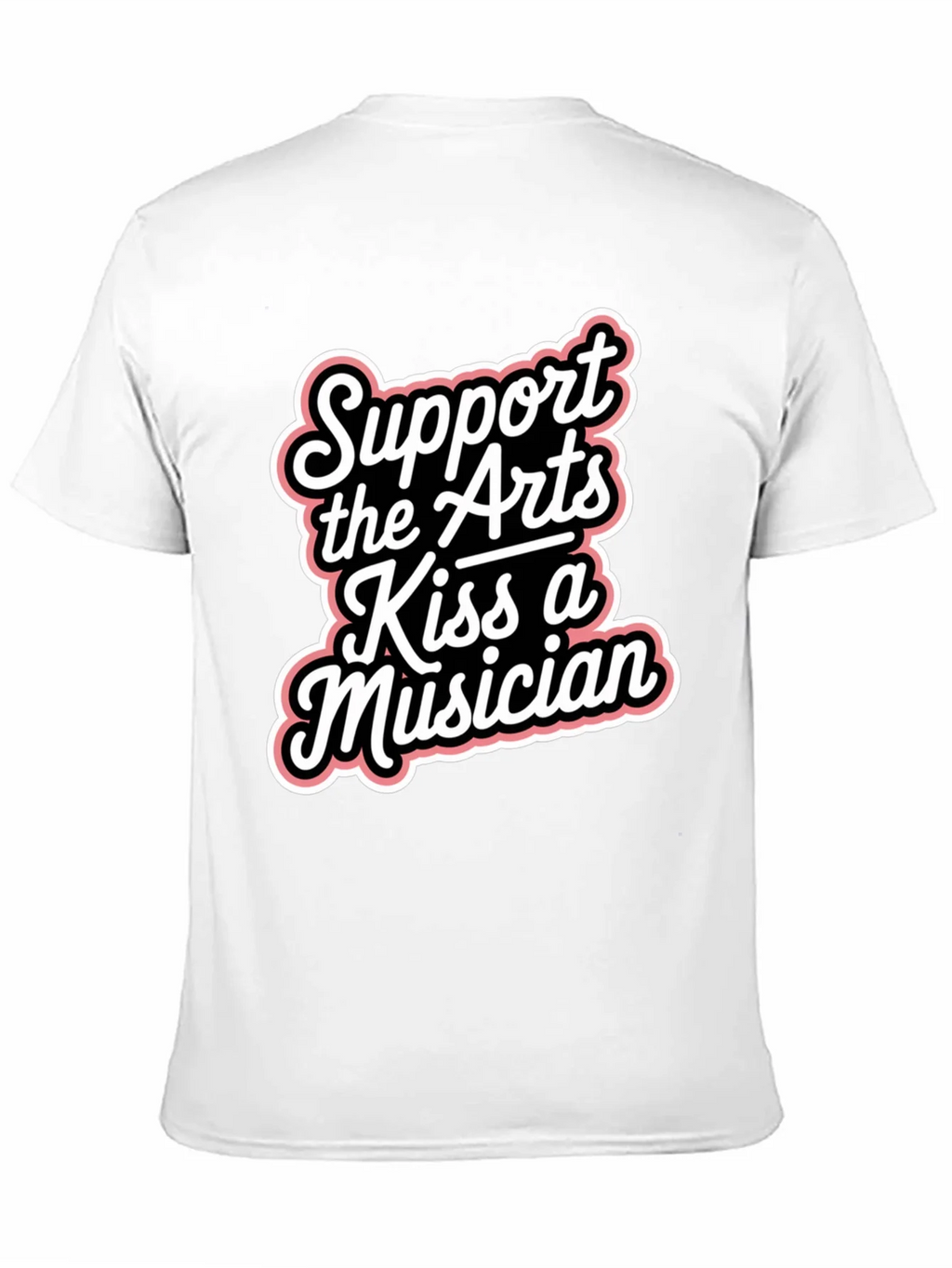 Support the Arts Kiss A Musician Graphic Tee product image 2