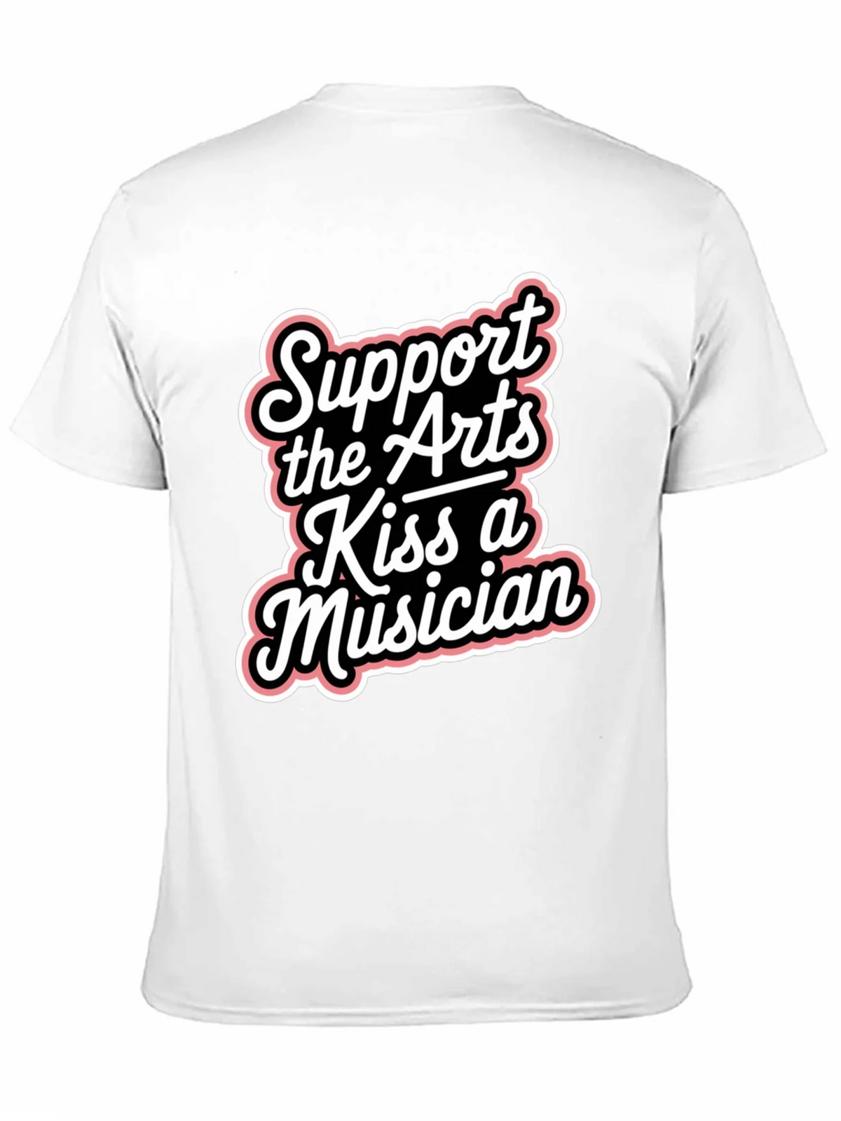 Support the Arts Kiss A Musician Graphic Tee product image 2