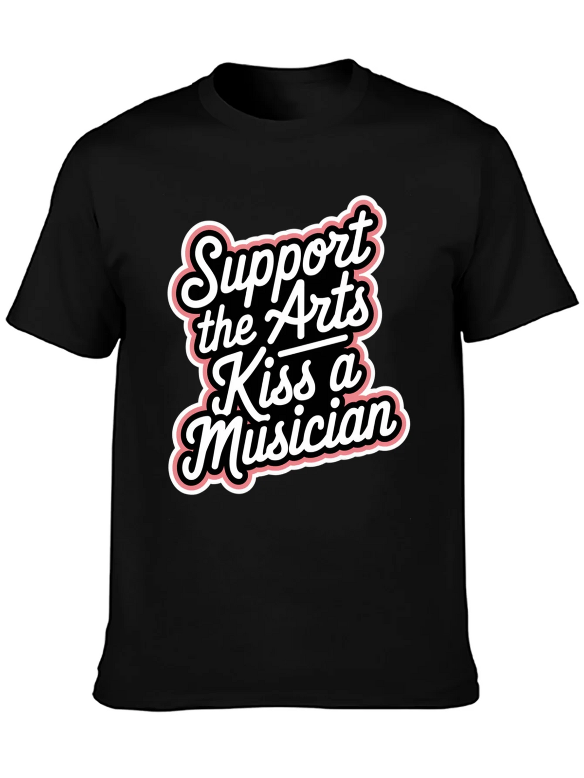 Support the Arts Kiss A Musician Graphic Tee product image 6