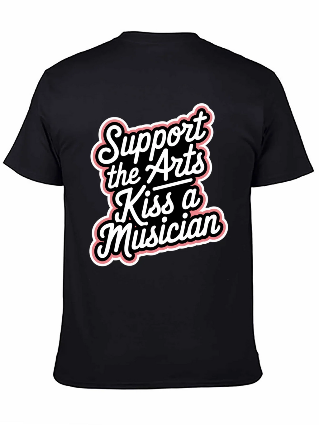 Support the Arts Kiss A Musician Graphic Tee product image 7