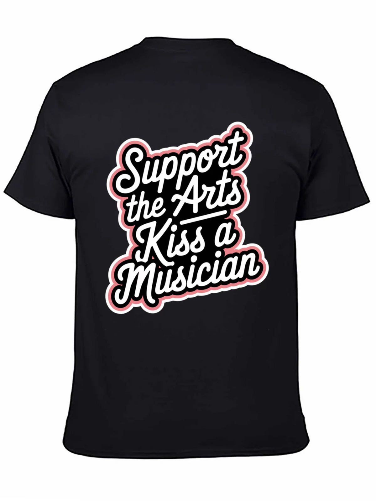 Support the Arts Kiss A Musician Graphic Tee product image 7