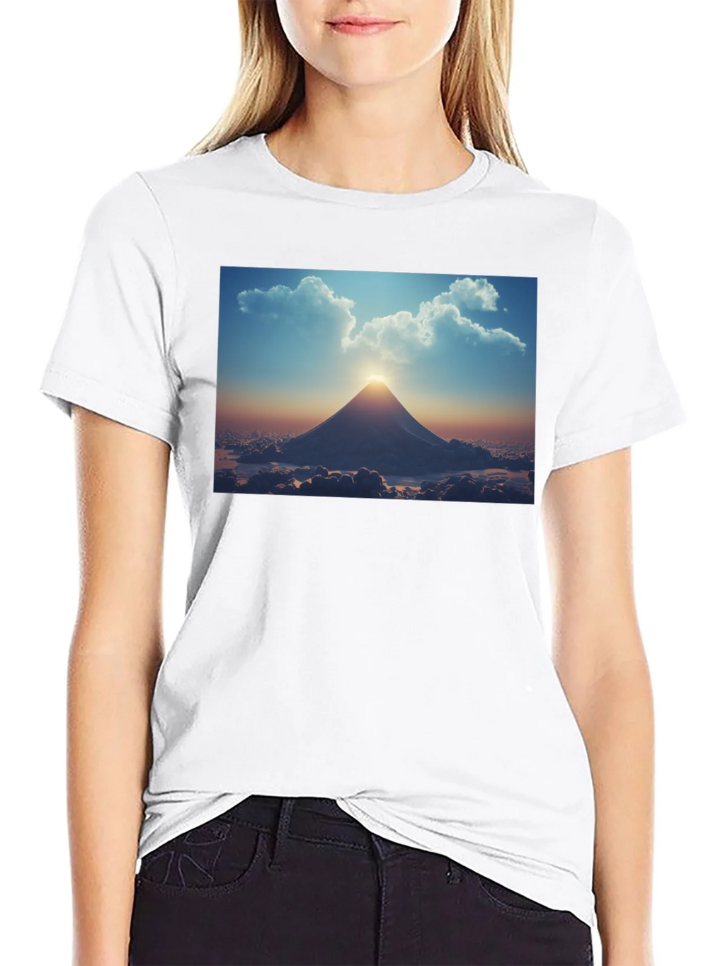 Mountain Peak Sunset Tee product image 11