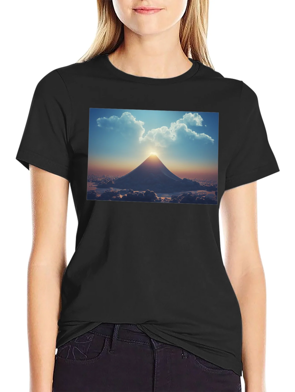 Mountain Peak Sunset Tee product image 5