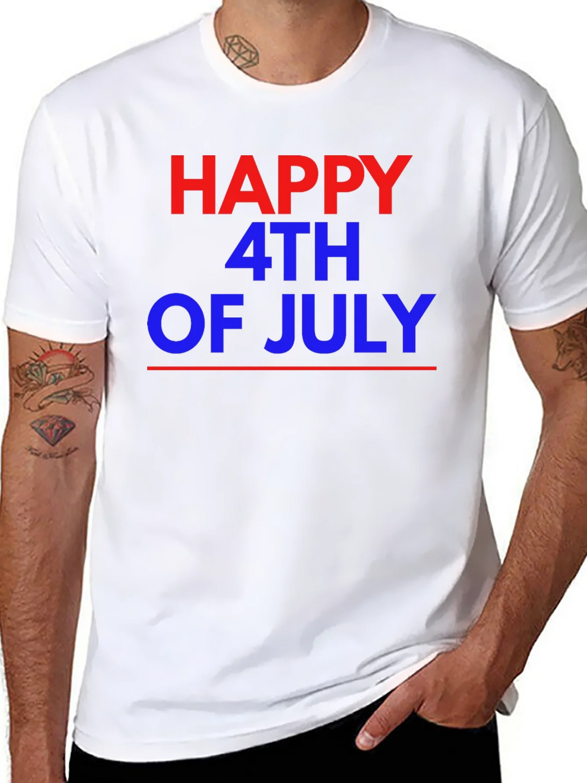 Happy 4th of July Patriotic T-Shirt product image 10
