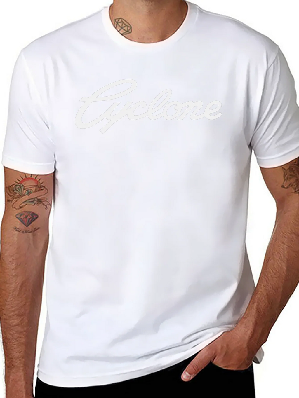 Cyclone Graphic Tee - Mens Black Short Sleeve T-Shirt product image 10