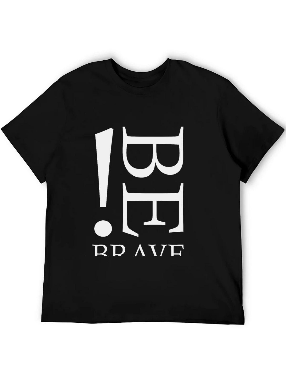 Be Brave Black Graphic Tee product image 8