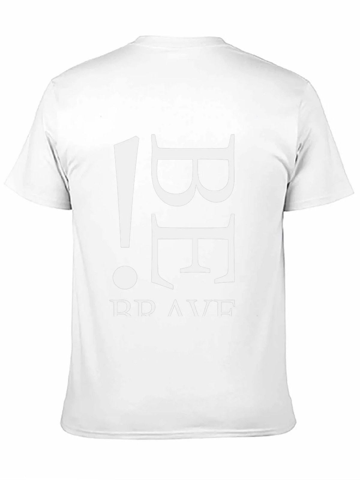 Be Brave Black Graphic Tee product image 2