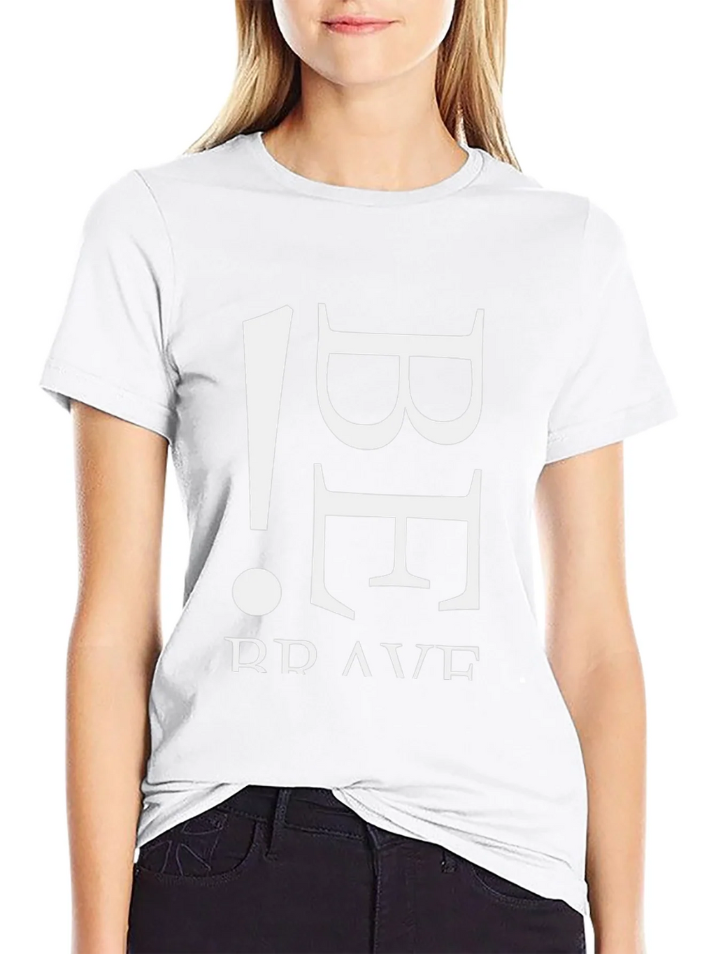 Be Brave Black Graphic Tee product image 11