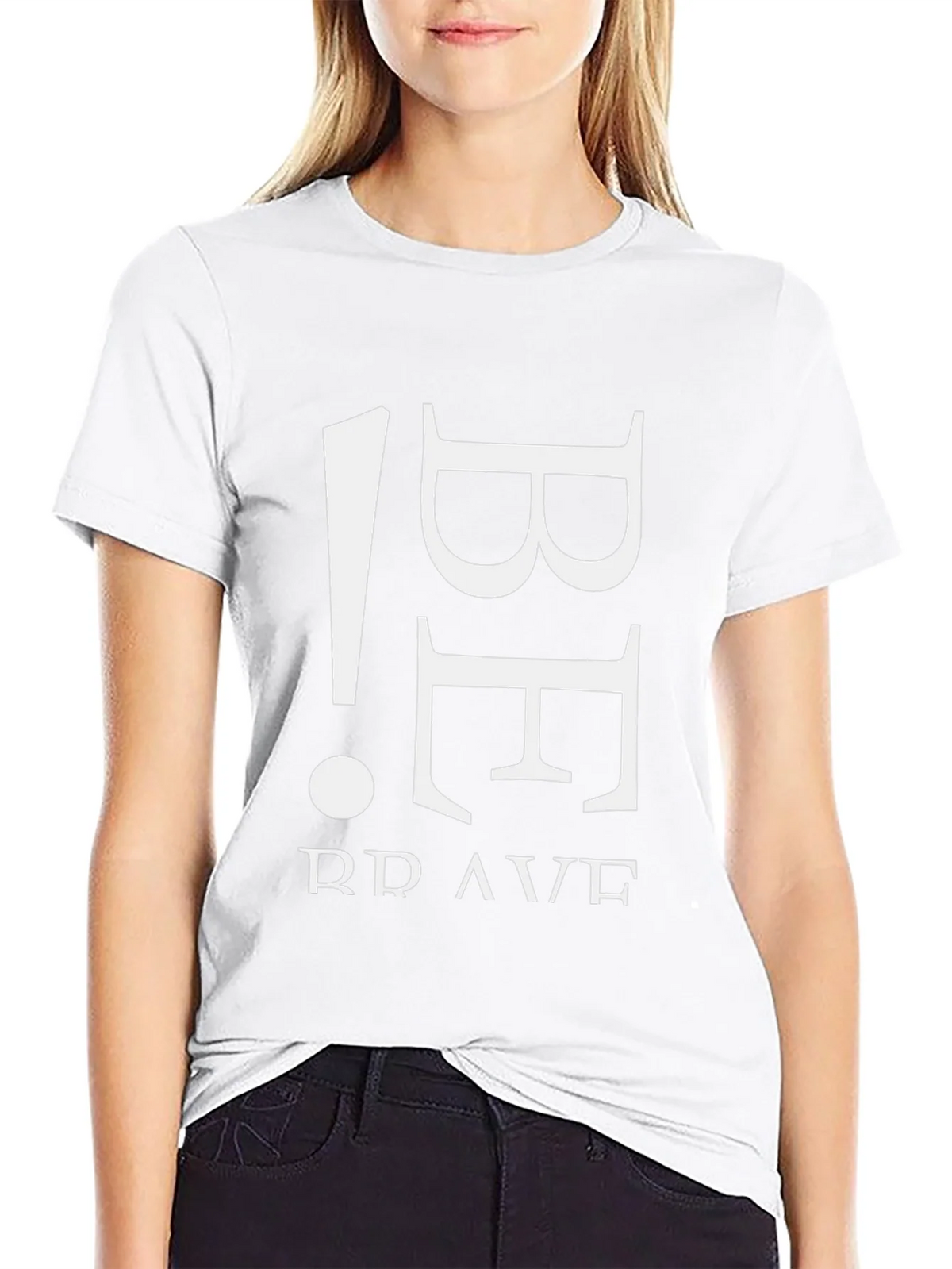 Be Brave Black Graphic Tee product image 11
