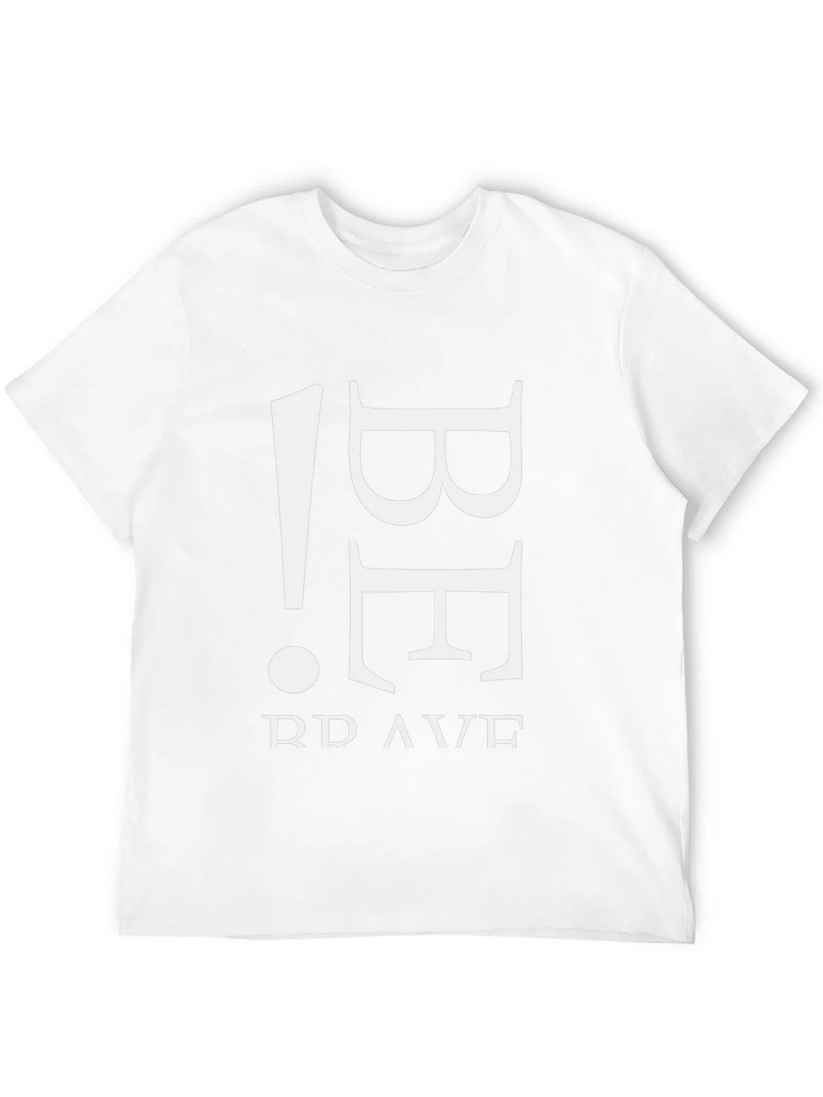 Be Brave Black Graphic Tee product image 3