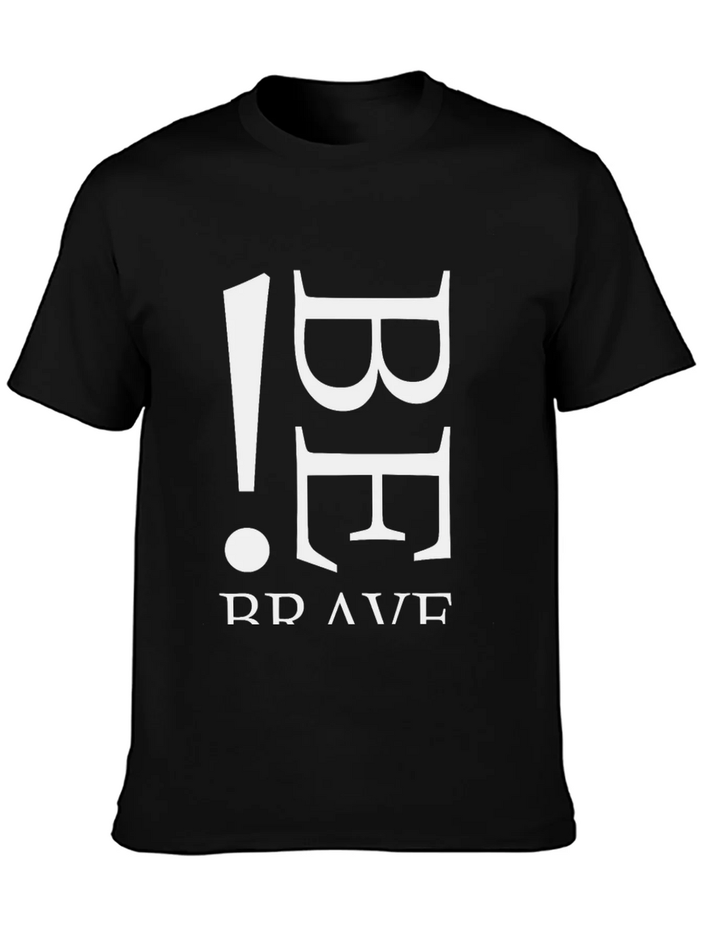 Be Brave Black Graphic Tee product image 6