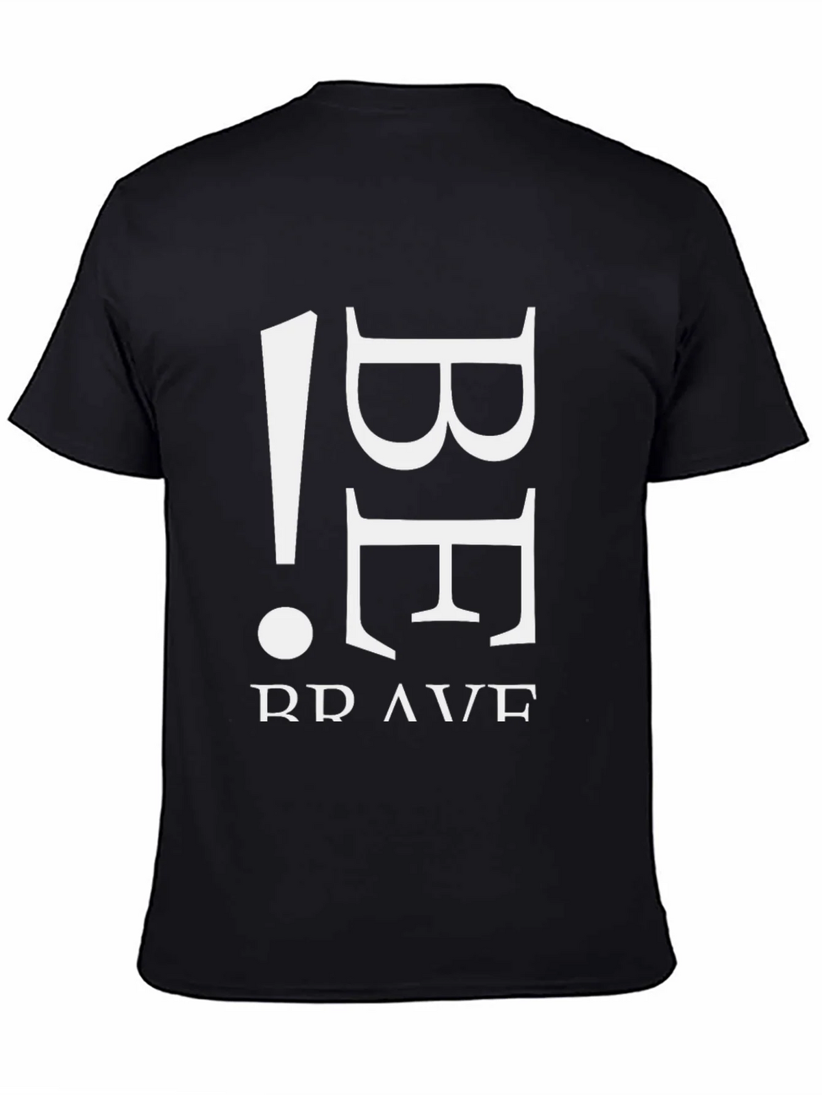 Be Brave Black Graphic Tee product image 7