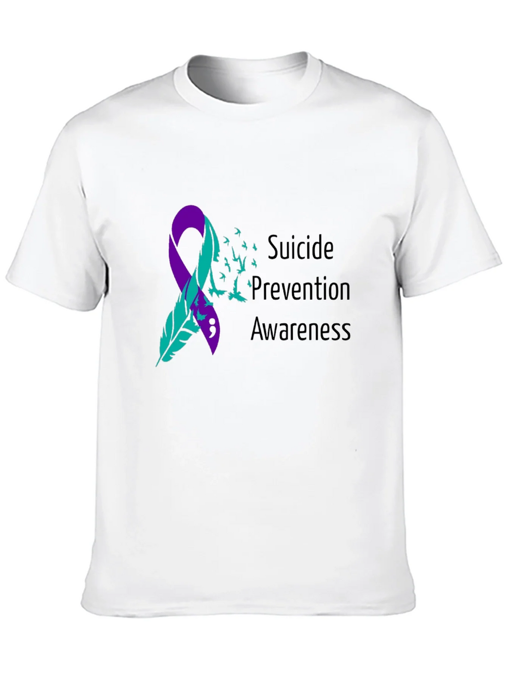 Suicide Prevention Awareness Ribbon T-Shirt product image 12