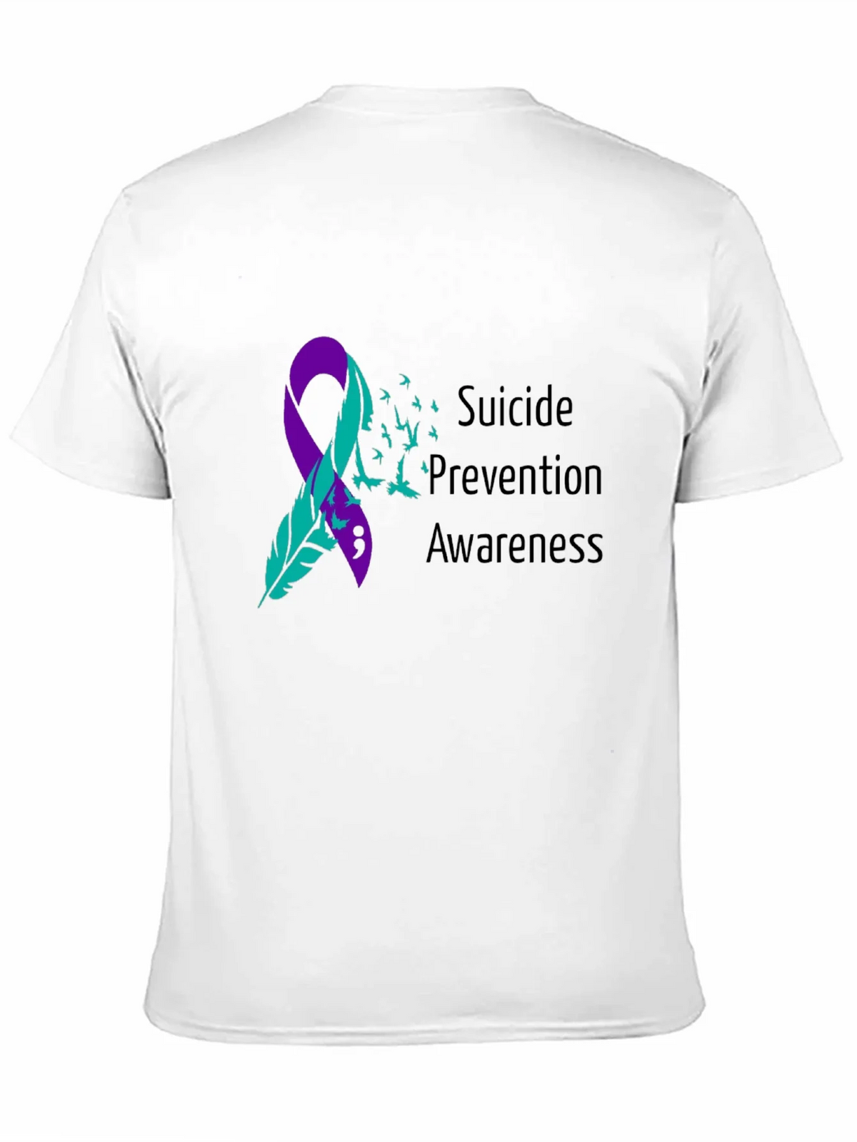 Suicide Prevention Awareness Ribbon T-Shirt product image 2