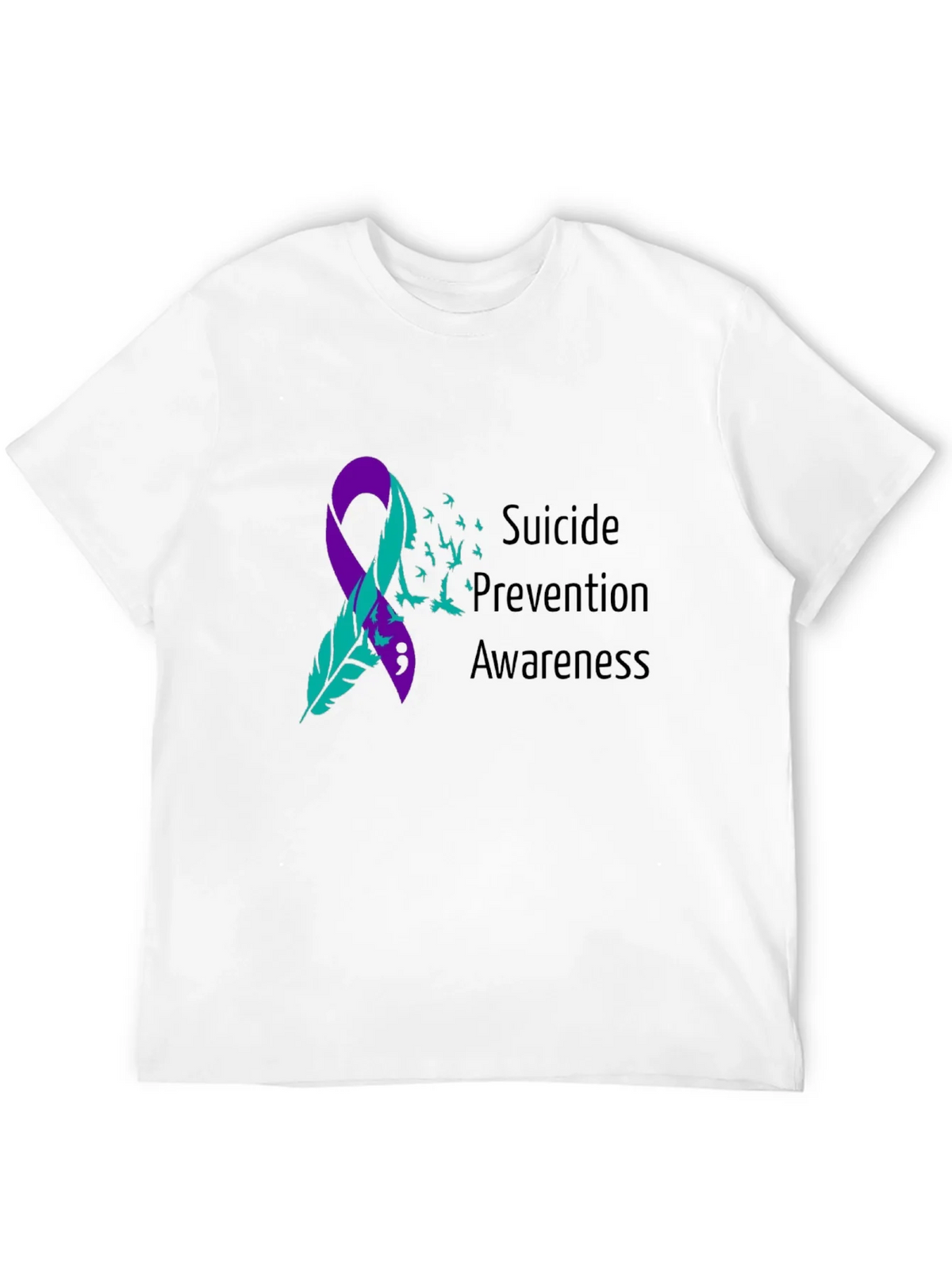 Suicide Prevention Awareness Ribbon T-Shirt product image 3