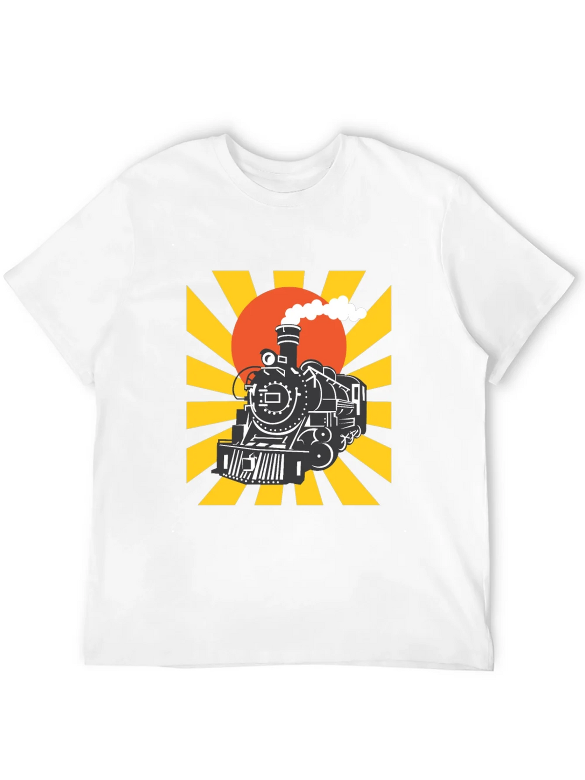 Train Graphic Tee - Retro Style product image 3