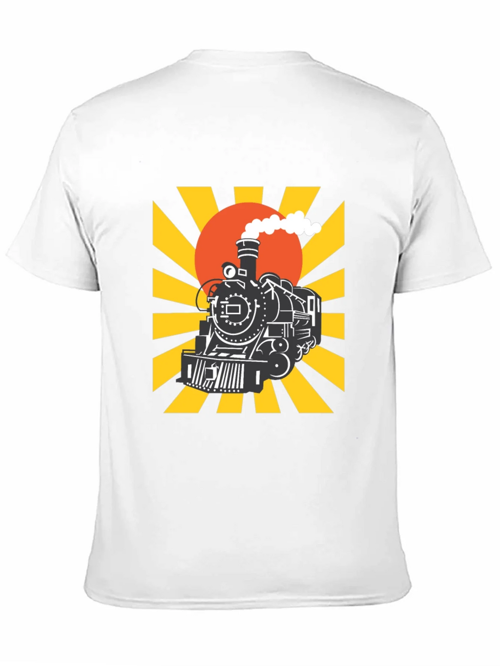 Train Graphic Tee - Retro Style product image 2