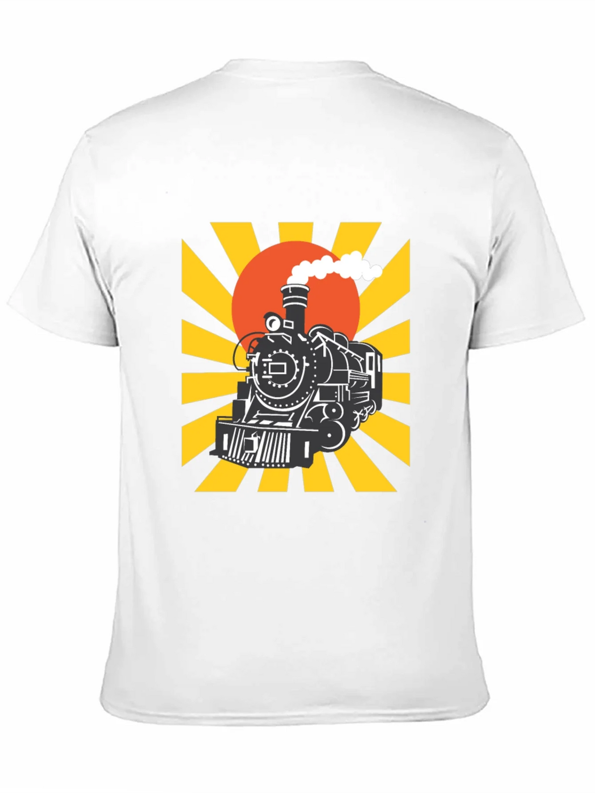 Train Graphic Tee - Retro Style product image 2