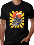 Train Graphic Tee - Retro Style product image 1