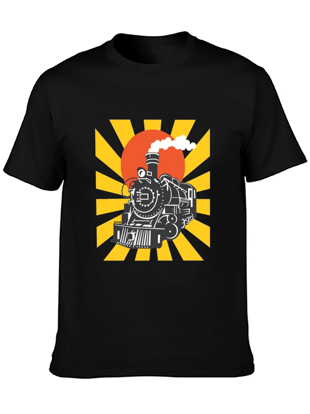 Train Graphic Tee - Retro Style product image 6