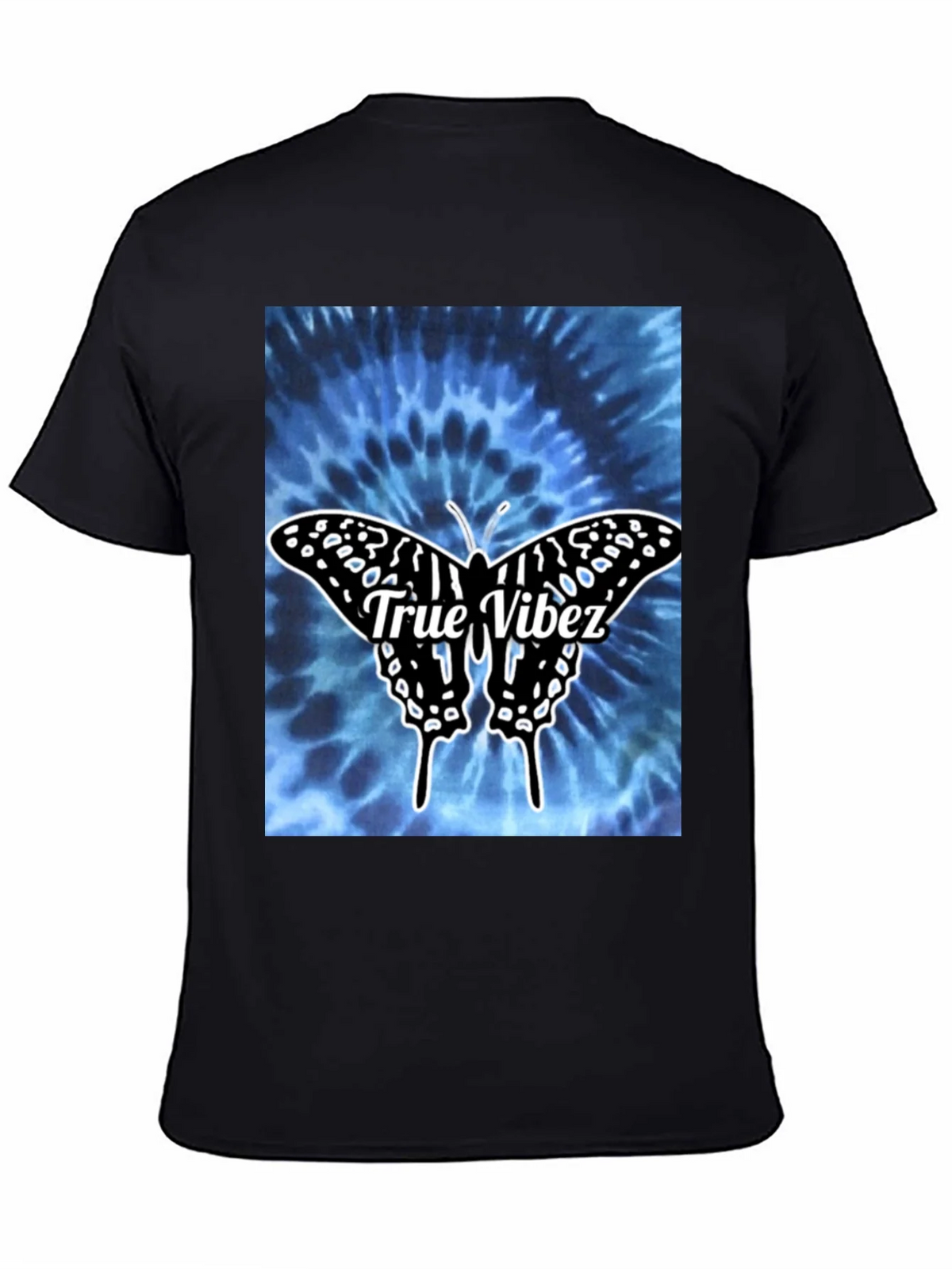True Vibez Butterfly Tie-Dye Graphic Tee product image 7
