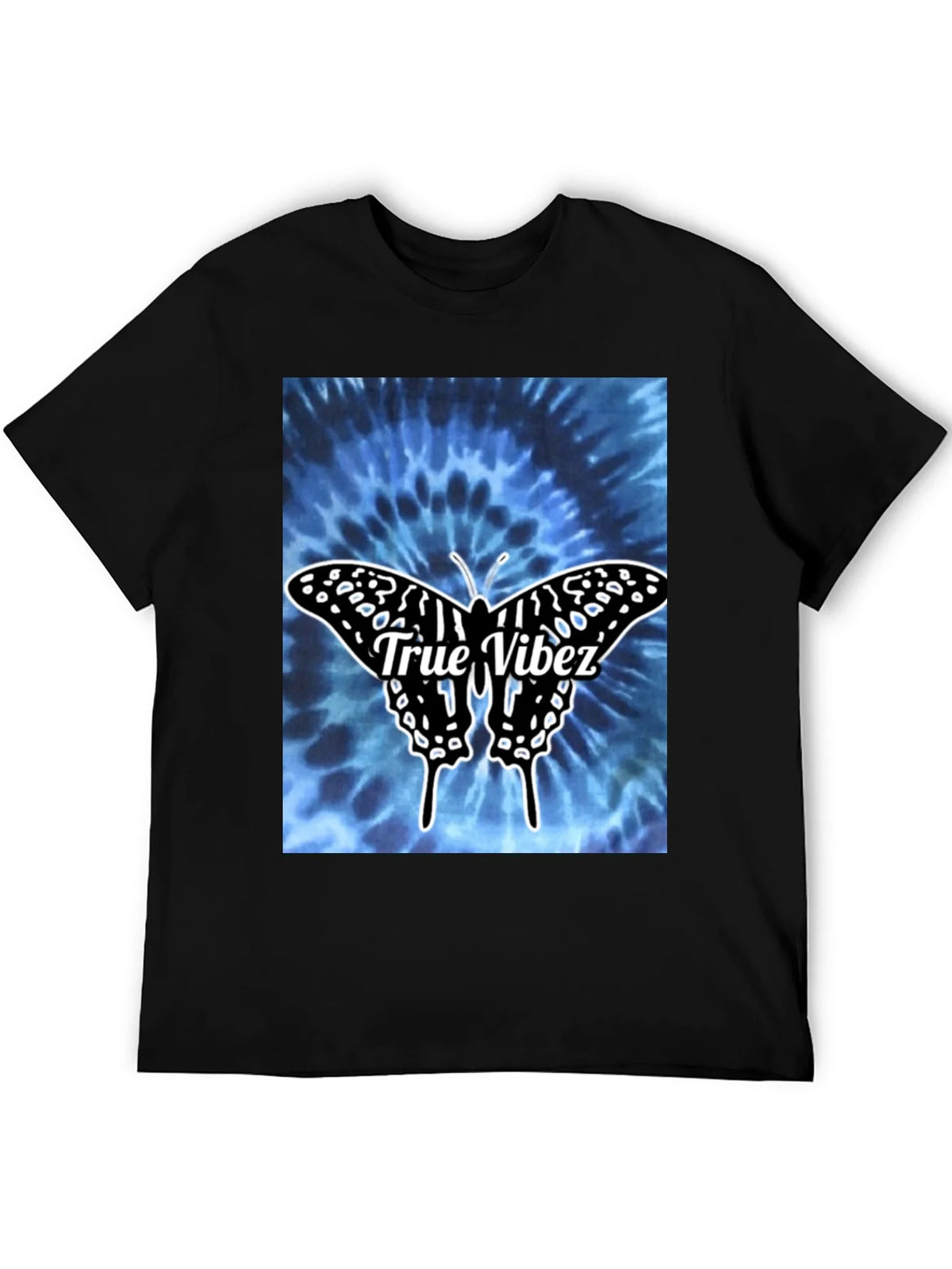 True Vibez Butterfly Tie-Dye Graphic Tee product image 8