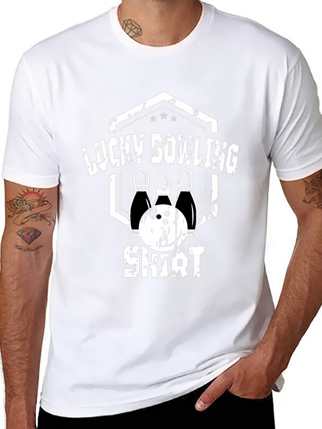 Lucky Bowling Shirt - Graphic Tee for Fans product image 10