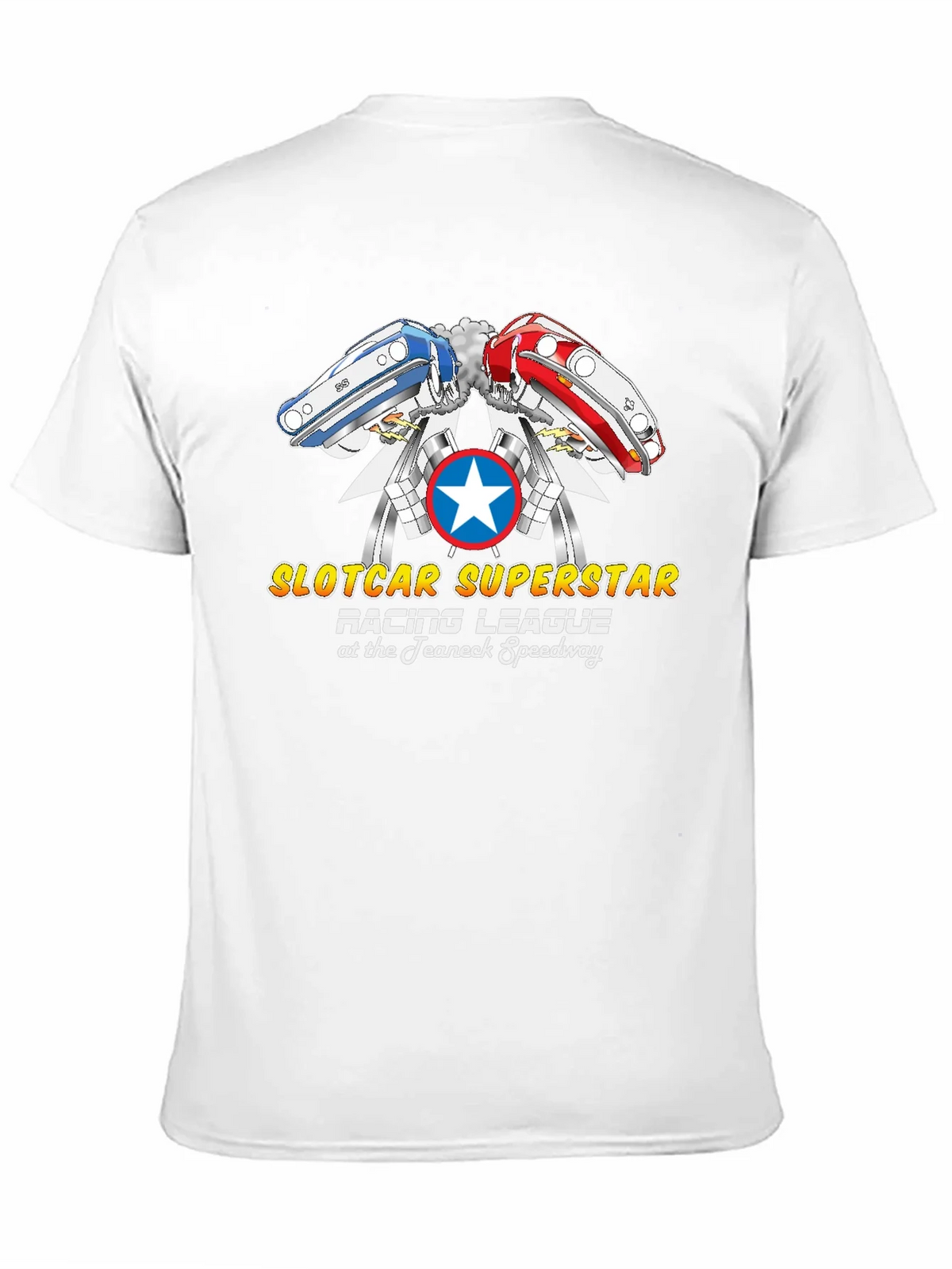 Slotcar Superstar Racing League Black T-Shirt product image 2