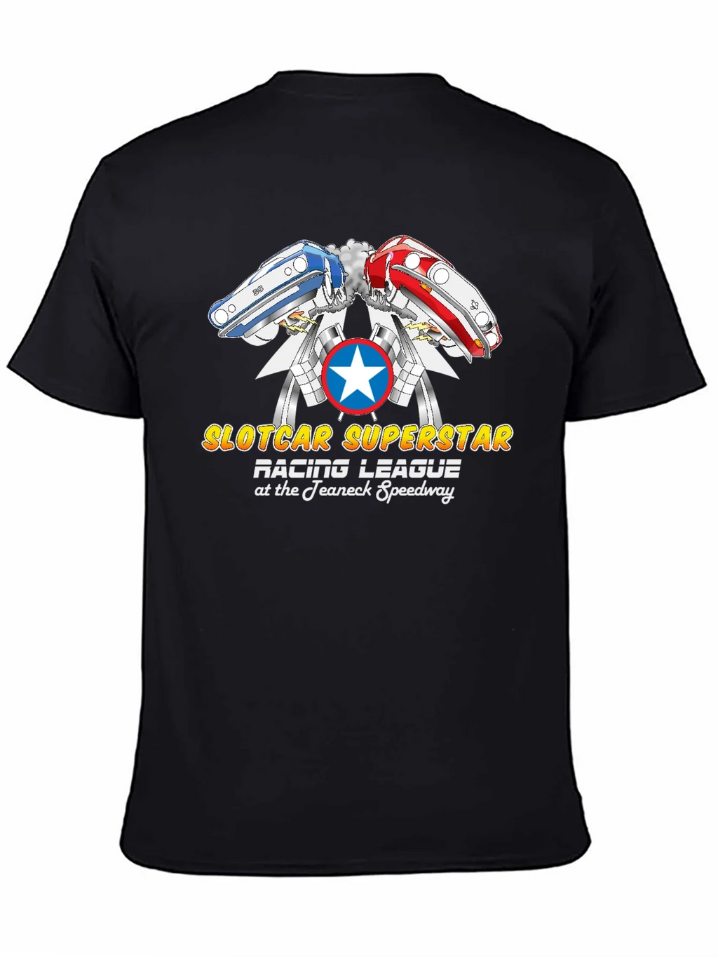 Slotcar Superstar Racing League Black T-Shirt product image 7