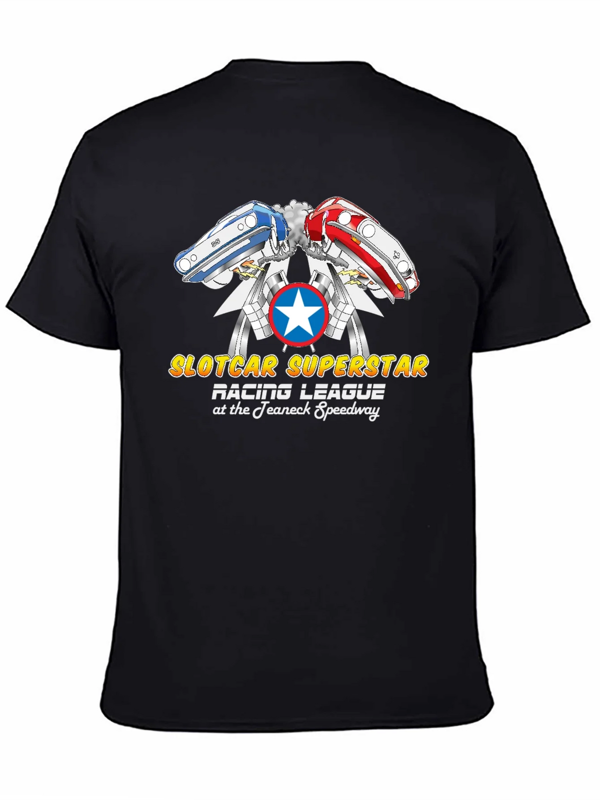 Slotcar Superstar Racing League Black T-Shirt product image 7