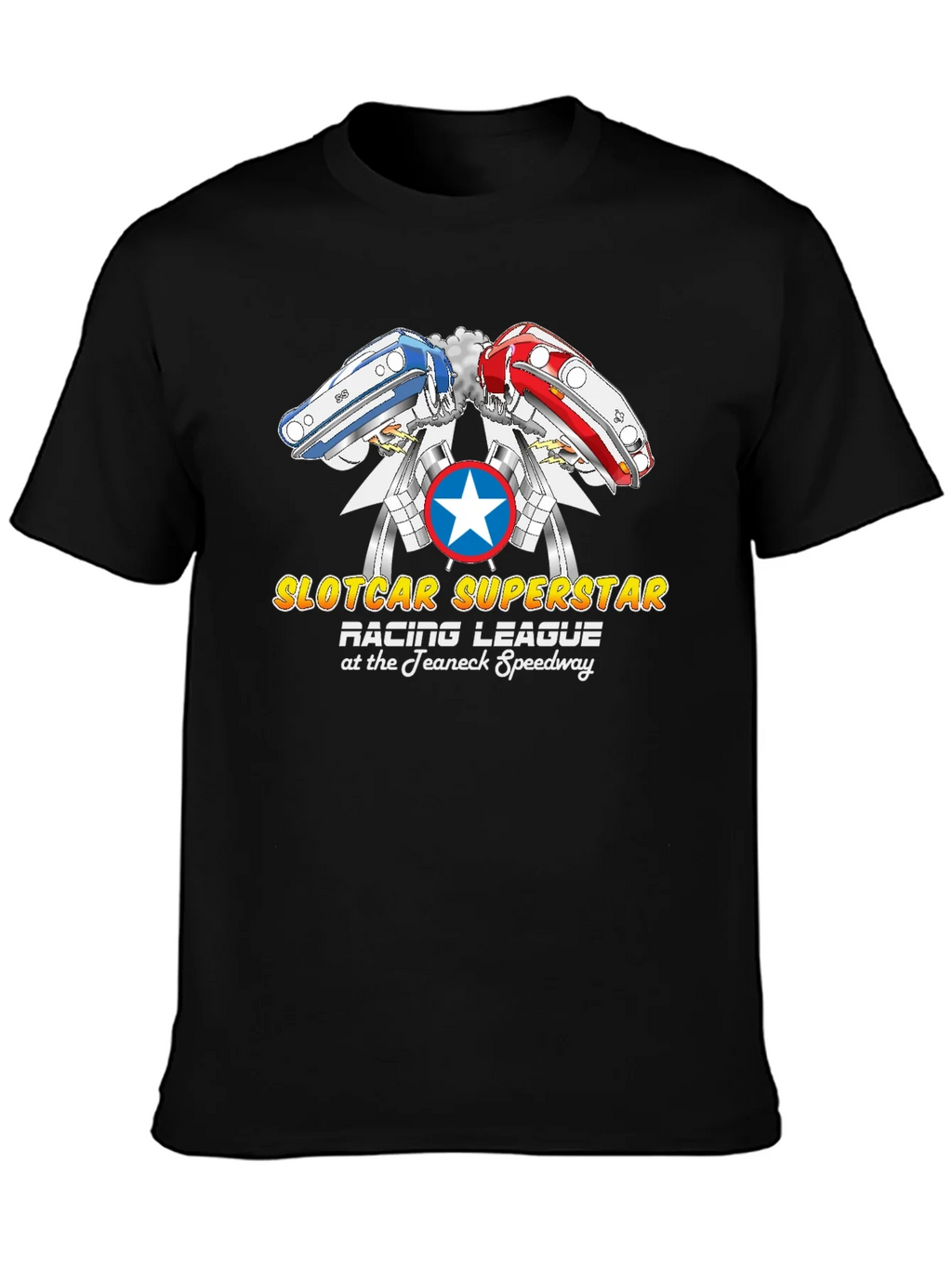 Slotcar Superstar Racing League Black T-Shirt product image 6