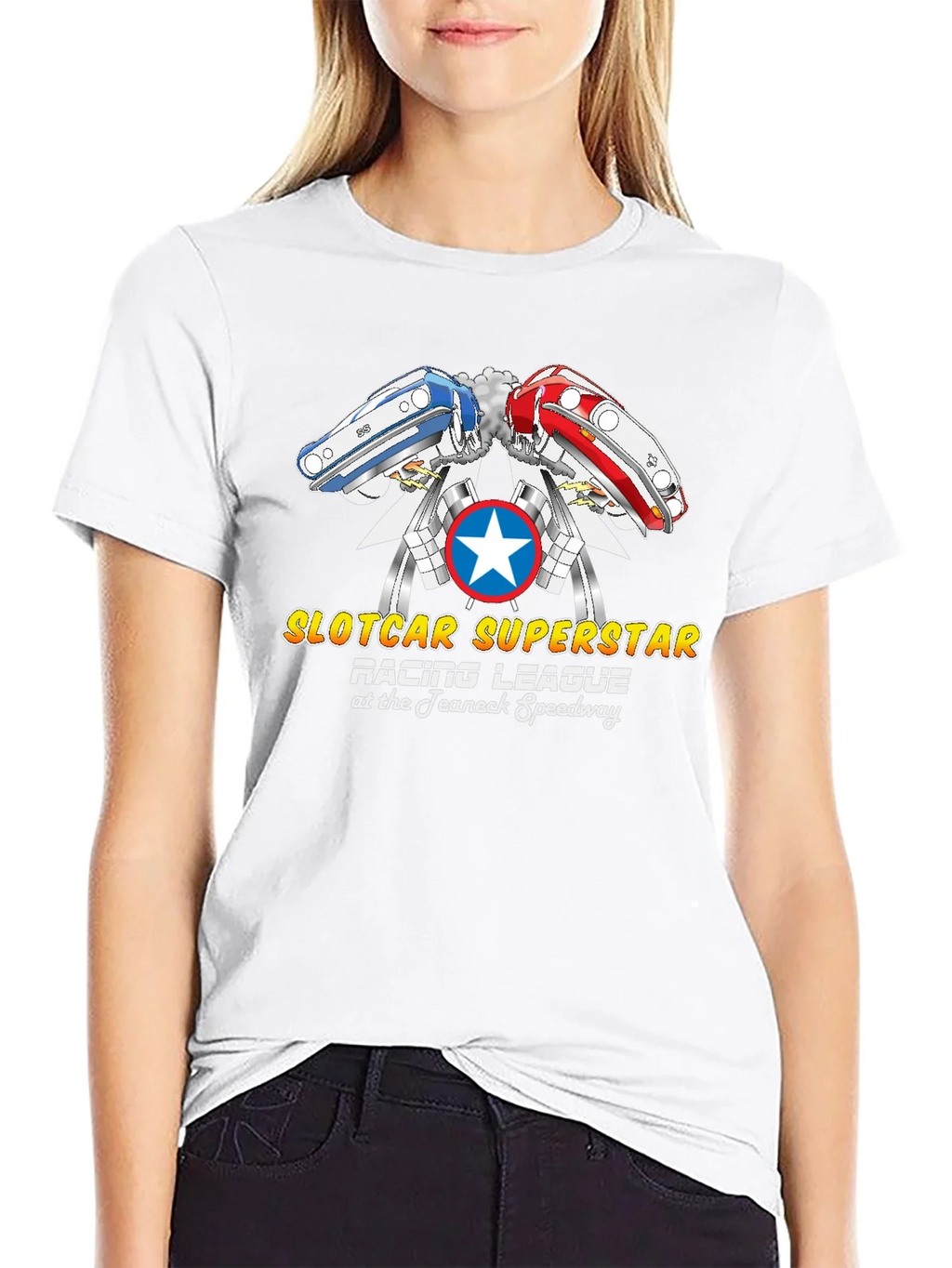 Slotcar Superstar Racing League Black T-Shirt product image 11
