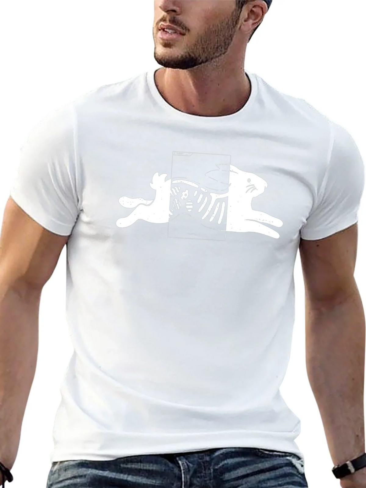 Rabbit X-Ray Graphic Tee product image 4
