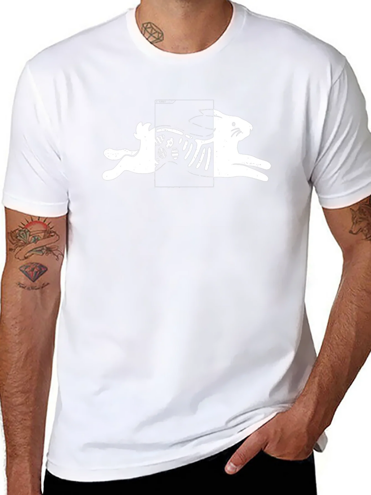 Rabbit X-Ray Graphic Tee product image 10