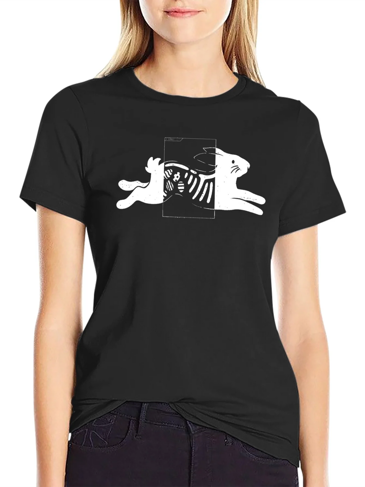 Rabbit X-Ray Graphic Tee product image 5