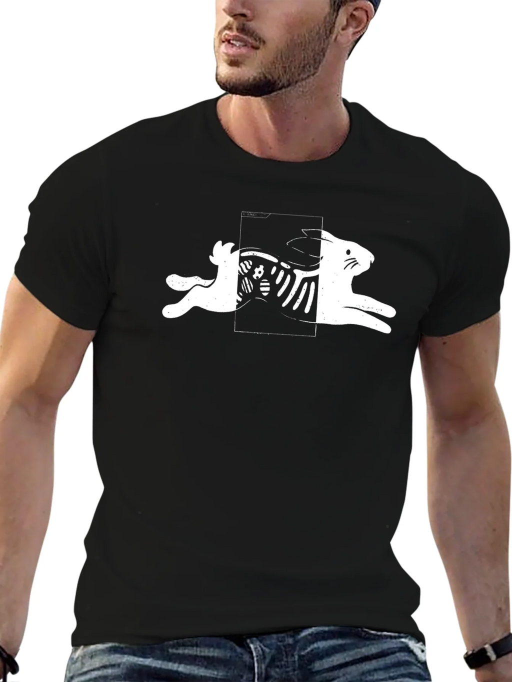 Rabbit X-Ray Graphic Tee product image 9