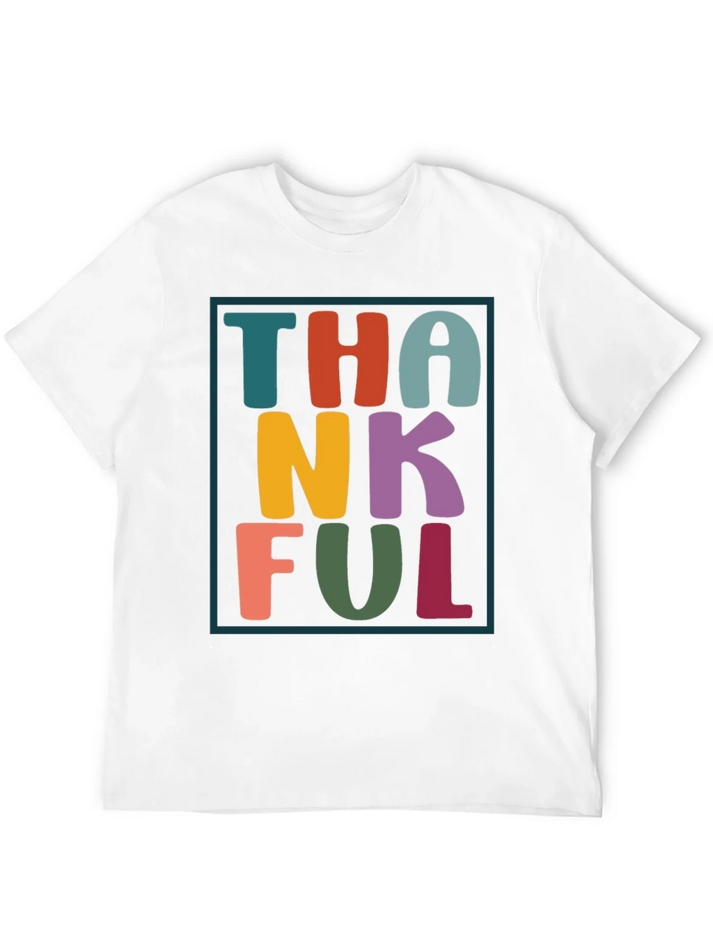 Thankful Graphic Tee - Festive Fall Apparel product image 3
