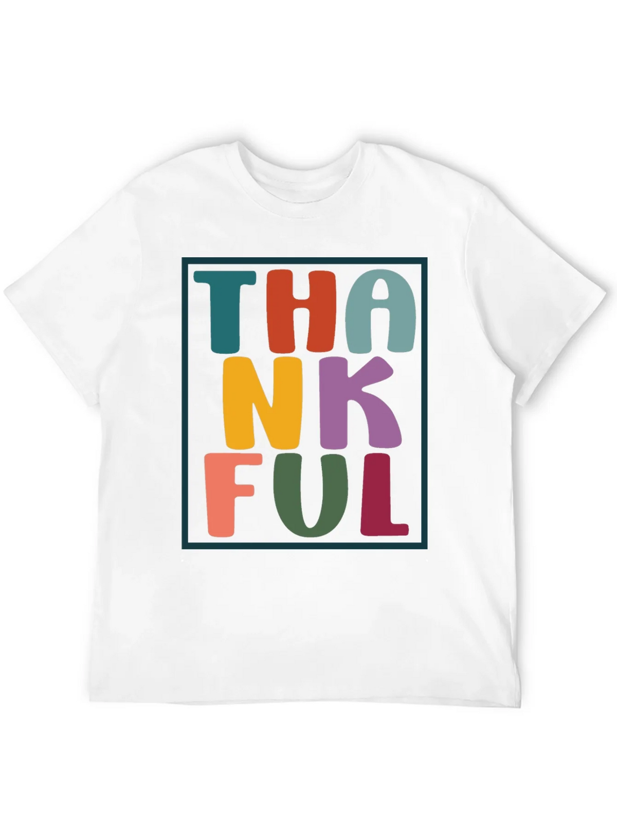 Thankful Graphic Tee - Festive Fall Apparel product image 3