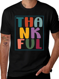 Thankful Graphic Tee - Festive Fall Apparel product image 1