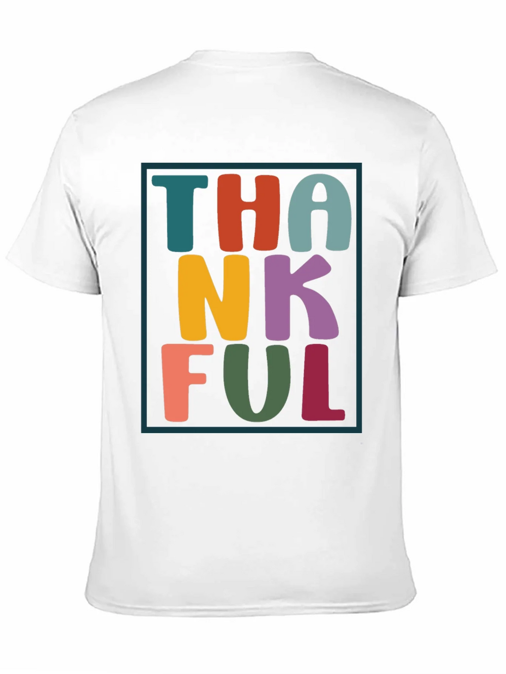 Thankful Graphic Tee - Festive Fall Apparel product image 2