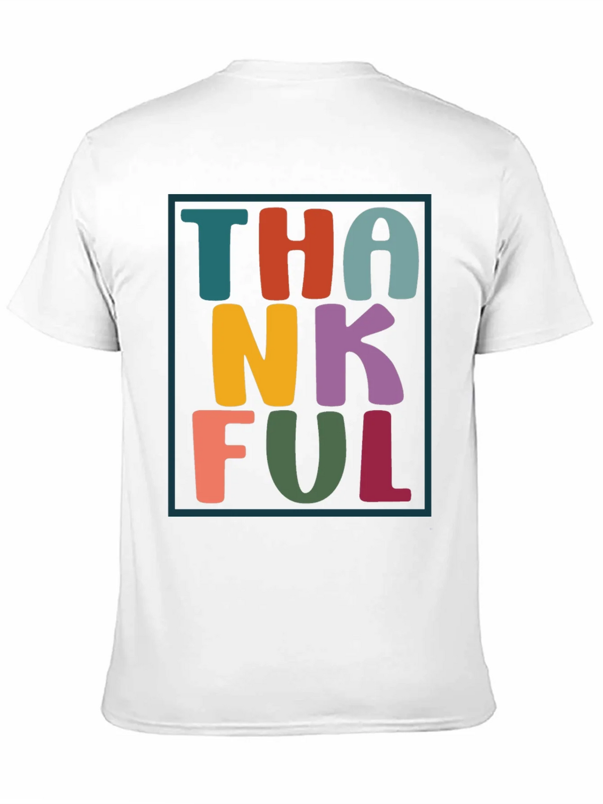 Thankful Graphic Tee - Festive Fall Apparel product image 2